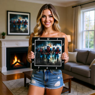 Relógio Quadrado Dynamic Football Action 