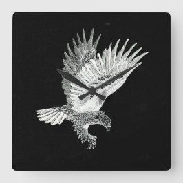 Relógio Quadrado Eagle by Night