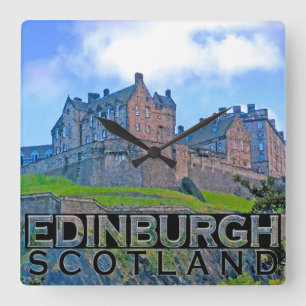 Relógio Quadrado Edimburgo