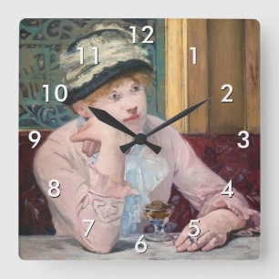 Relógio Quadrado Edouard Manet - Água de Pruno