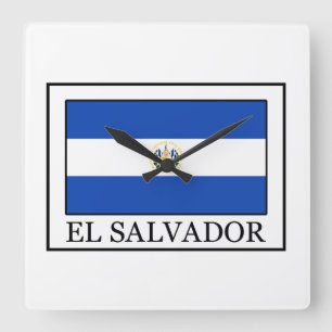 Relógio Quadrado El Salvador
