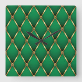 Relógio Quadrado Elegant Christmas Wall Clock – Festive Winter Time