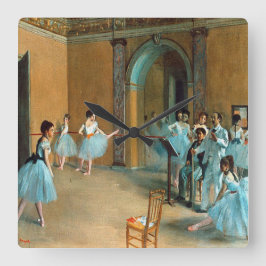 Relógio Quadrado Ensaio no Foyer da Ópera La Rue