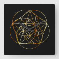 Espiral de Fibonacci a geometria sagrado