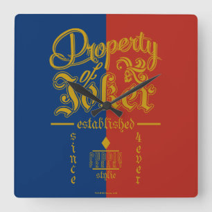 Relógio Quadrado Esquadrão Suicida   Puddin Freaky