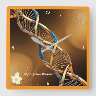 Relógio Quadrado "Essência de ser"