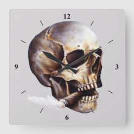 Relógio Quadrado Esses negros serão a morte de mim.