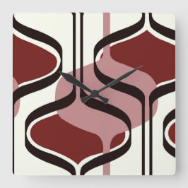 Relógio Quadrado Estilos Clássicos de Rolagem