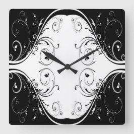 Relógio Quadrado Estilos Clássicos de Rolagem