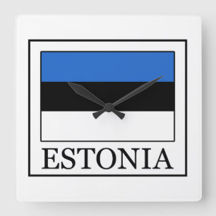 Relógio Quadrado Estônia