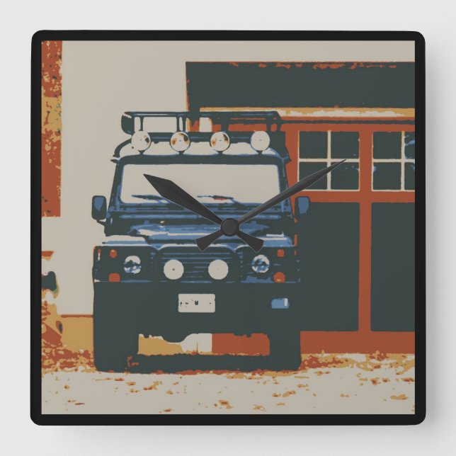 RELÓGIO QUADRADO ETERNO (Frente)