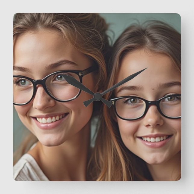 Relógio Quadrado Eterno Bond (Frente)