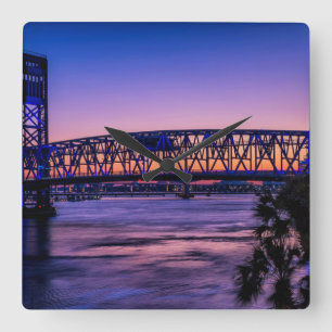 Relógio Quadrado EUA, Jacksonville, Flórida
