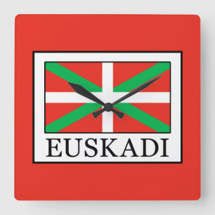 Relógio Quadrado Euskadi