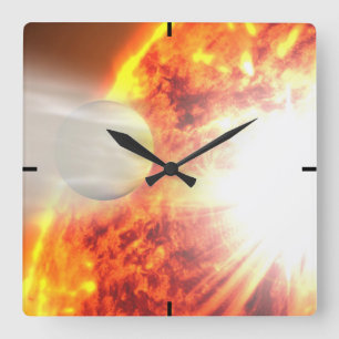 Relógio Quadrado Evaporação da atmosfera de Hd 189733b