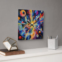 Explosão Geométrica Cósmica Abstrata