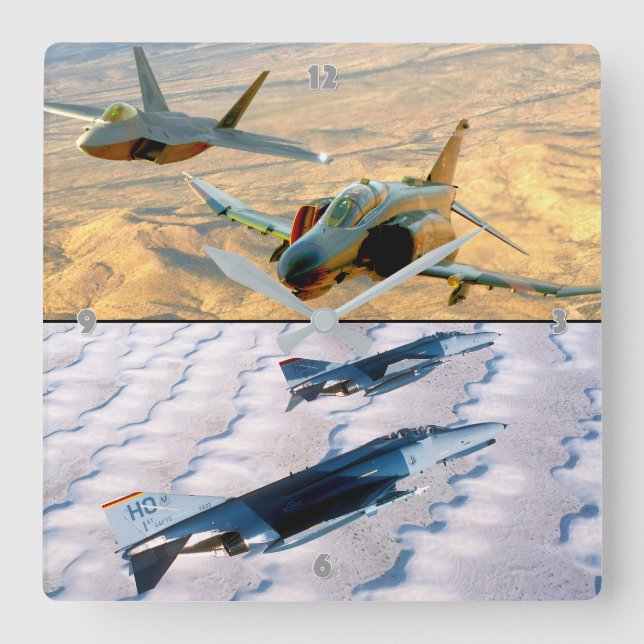 RELÓGIO QUADRADO F-4 FANTOM (Frente)