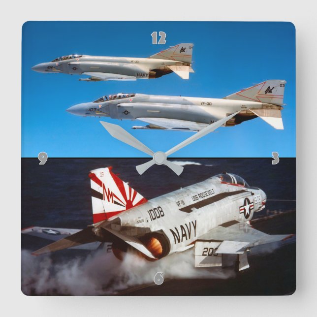 RELÓGIO QUADRADO F-4 FANTOM (Frente)