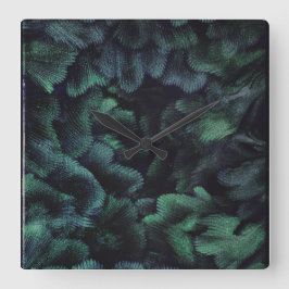 Relógio Quadrado Fairie Forest