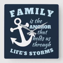 Família é a âncora que nos segura através da vida