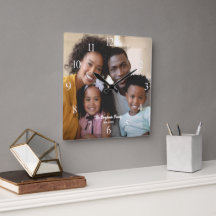 Família Mãe Pai Filho Filha Foto Personalizada