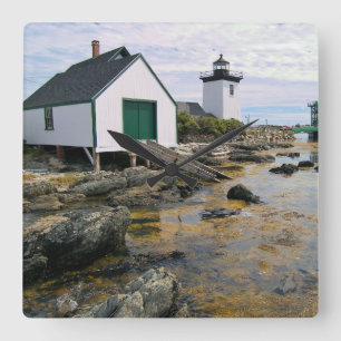 Relógio Quadrado Farol do ponto de Grindle, pulso de disparo de