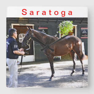 Relógio Quadrado Fasig Tipton Yearling Autions