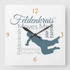 Relógio Quadrado Feldenkrais® me move: Rolando com Relógios