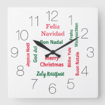 Feliz Natal para diferentes idiomas