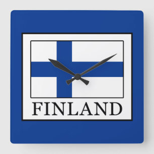 Relógio Quadrado Finlandia
