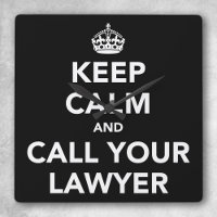 Fique calmo e chame seu advogado