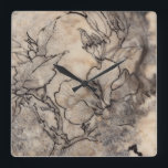 Relógio Quadrado Floral I Tatuado<br><div class="desc">Floral</div>