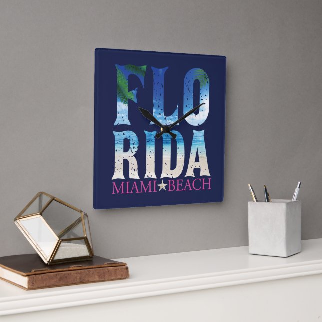 Relógio Quadrado Flórida, Miami Beach (Escritório)