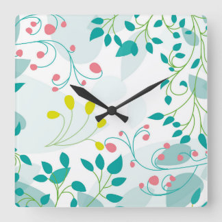 Relógio Quadrado Forest reloj