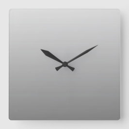 Relógio Quadrado Fundo de gradação
