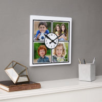 Galeria de Parede com 4 Fotos em Colagem 