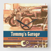 Garagem de motocicleta mecânica personalizada
