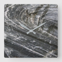 Geologia Cinza de Rochas Decorativas Ondas Sem Díg