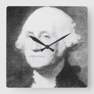 Relógio Quadrado George Washington