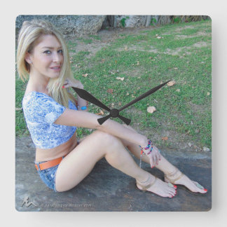 Relógio Quadrado Ghalia