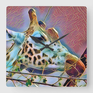 RELÓGIO QUADRADO GIRAFFE