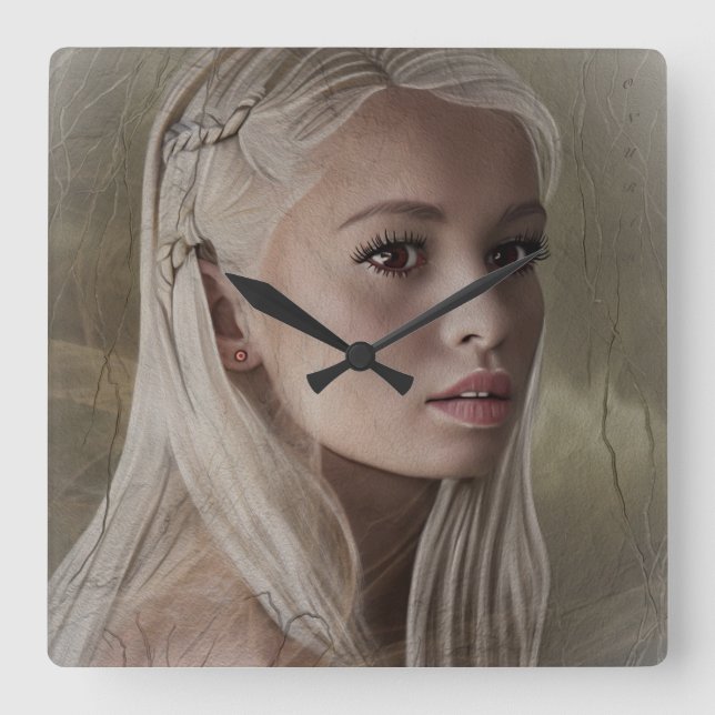 Relógio Quadrado Give Me Love (Frente)