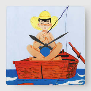 Relógio Quadrado Go Fish