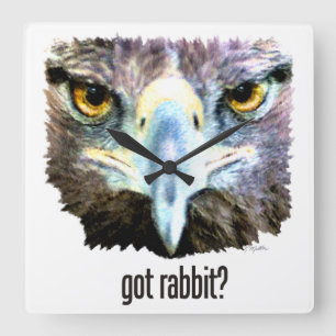Relógio Quadrado Got Rabbit?