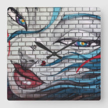 Grafite de Garota Asiática