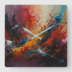 Relógio Quadrado Guerreiros de futebol