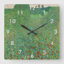 Gustav Klimt - Campo Poppy