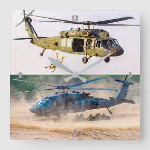 RELÓGIO QUADRADO HAWK PRETO UH-60M