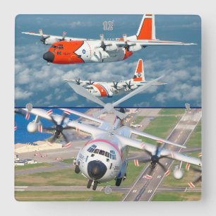 RELÓGIO QUADRADO HC-130 HERCULAS