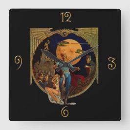 Relógio Quadrado Herói do Sci-Fi